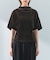 le　CORDUROY TIE BLOUSE