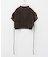 le　CORDUROY TIE BLOUSE