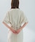 le　CORDUROY TIE BLOUSE