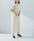 le　CORDUROY TIE BLOUSE