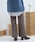 ウールワイドパンツ