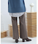 ウールワイドパンツ