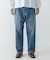 DENIM WIDE TAPERED PANTS
