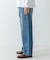 DENIM WIDE TAPERED PANTS