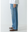 DENIM WIDE TAPERED PANTS
