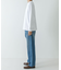 DENIM WIDE TAPERED PANTS