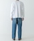DENIM WIDE TAPERED PANTS