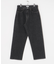 DENIM WIDE TAPERED PANTS