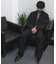 『わたべ×SOP』『セットアップ対応』ツイードダブルブレストショートジャケット