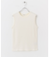 FORK&SPOON　ミニワッフルノースリーブTシャツ