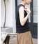 FORK&SPOON　ミニワッフルノースリーブTシャツ
