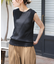 FORK&SPOON　ミニワッフルノースリーブTシャツ