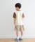 『WEB／一部店舗限定サイズ』ストライプショートパンツ(KIDS)