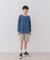 『WEB／一部店舗限定サイズ』ストライプショートパンツ(KIDS)