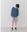 『WEB／一部店舗限定サイズ』ストライプショートパンツ(KIDS)