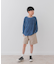 『WEB／一部店舗限定サイズ』ストライプショートパンツ(KIDS)