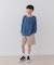 『WEB／一部店舗限定サイズ』ストライプショートパンツ(KIDS)