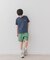 『WEB／一部店舗限定サイズ』ストライプショートパンツ(KIDS)