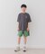 『WEB／一部店舗限定サイズ』ストライプショートパンツ(KIDS)