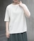 FORK&SPOON　ミニワッフル5分袖Tシャツ