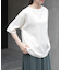 FORK&SPOON　ミニワッフル5分袖Tシャツ
