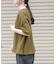 FORK&SPOON　ミニワッフル5分袖Tシャツ