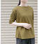 FORK&SPOON　ミニワッフル5分袖Tシャツ