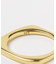 SMELLY so’　square thin ring