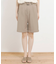 ベルト付きショートパンツ