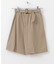 ベルト付きショートパンツ
