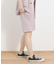 ベルト付きショートパンツ