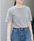 FORK&SPOON　ベロアショートスリーブTシャツ