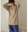 バックヘンリーオーバーサイズTシャツ