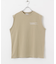 FORK&SPOON　エンブロイダリーノースリーブTシャツ
