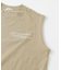 FORK&SPOON　エンブロイダリーノースリーブTシャツ