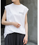 FORK&SPOON　エンブロイダリーノースリーブTシャツ