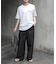 FORK&SPOON　エンブロイダリーTシャツ