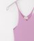 w cashmere　fine ribbed camisole