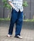 接触冷感デニムイージーパンツ