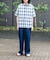接触冷感デニムイージーパンツ