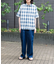 接触冷感デニムイージーパンツ