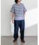 接触冷感デニムイージーパンツ
