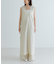 new basic　インドコットンサッカーストライプワンピース