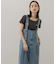 ウエストタックサロペットパンツ