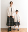 『親子リンク』キルトノーカラージャケット(KIDS)