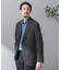 『洗濯可／防シワ』LIFE STYLE TAILOR　TRABESTグレンチェックジャケット