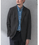 『洗濯可／防シワ』LIFE STYLE TAILOR　TRABESTグレンチェックジャケット
