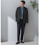 『洗濯可／防シワ』LIFE STYLE TAILOR　TRABESTグレンチェックジャケット