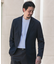 『洗濯可／防シワ』LIFE STYLE TAILOR　TRABESTグレンチェックジャケット