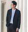 『洗濯可／防シワ』LIFE STYLE TAILOR　TRABESTグレンチェックジャケット